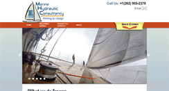Desktop Screenshot of marinehydraulicconsultancy.com